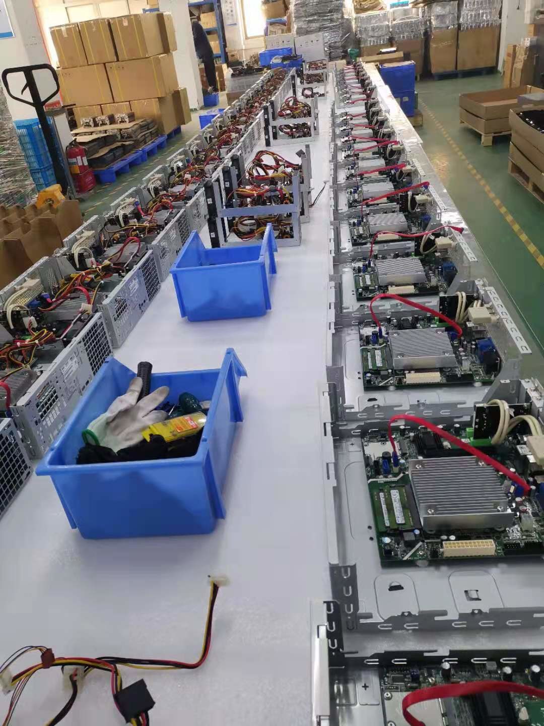 Beijing Chuanglong Century Science &amp; Technology Development Co., Ltd. linha de produção da fábrica