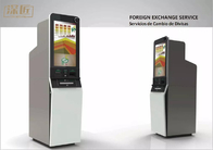 Quiosque personalizado da máquina da troca de divisa estrageira para o shopping do hotel do aeroporto