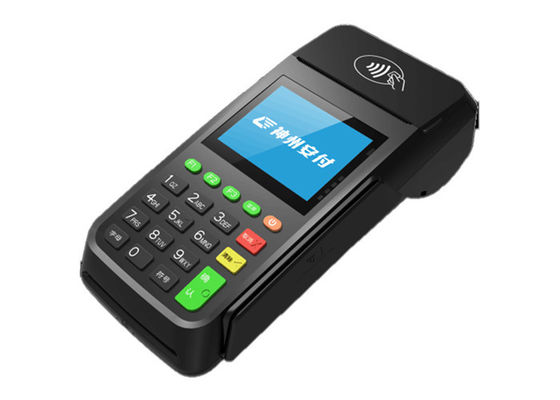 Bom preço Máquina terminal da posição da varredura sem fio Handheld do dispositivo GPRS do pagamento com impressora térmica on-line