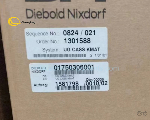 Diebold Nixdorf DN200 CAS que RECICLA UG CASS KMAT 1750301000 da GAVETA CONV DN200V 01750301000 1750306001 01750306001