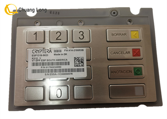 Automóveis Automóveis Parts Diebold Nixdorf DN V7 EPP teclado teclado pinpad 01750234950 750234950