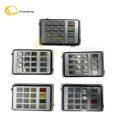 Peças de caixas eletrônicos Nautilus Hyosung EPP 8000R teclado teclado com inglês espanhol árabe russo