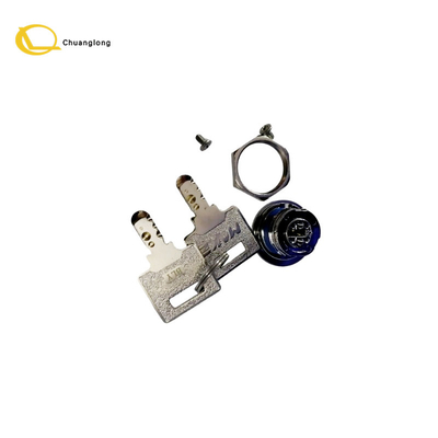 Hyosung ATM Machine Parts HCDU Cash Cassette Lock Com Duas Chaves E Striker 4240000020-1