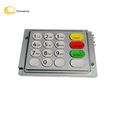 NCR ATM Machine Parts Selfserv Automated Teller Inglês EPP Metal Pin Pad Keypad 66xx 445-0745408