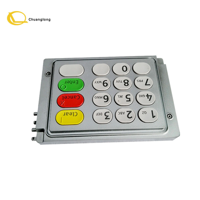 NCR ATM Machine Parts Selfserv Automated Teller Inglês EPP Metal Pin Pad Keypad 66xx 445-0745408
