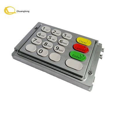 NCR ATM Machine Parts Selfserv Automated Teller Inglês EPP Metal Pin Pad Keypad 66xx 445-0745408