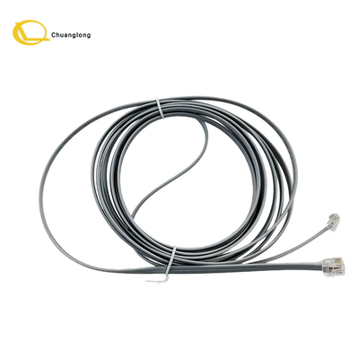 NCR ATM Machine Parts Cable 12 pés 4M RJ11 para RJ11 Shuter Cable 0090023178