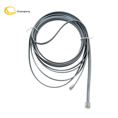 NCR ATM Machine Parts Cable 12 pés 4M RJ11 para RJ11 Shuter Cable 0090023178