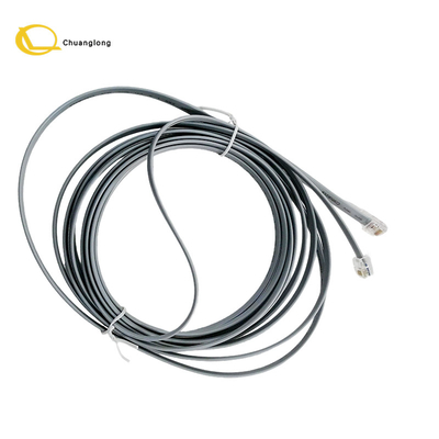 NCR ATM Machine Parts Cable 12 pés 4M RJ11 para RJ11 Shuter Cable 0090023178