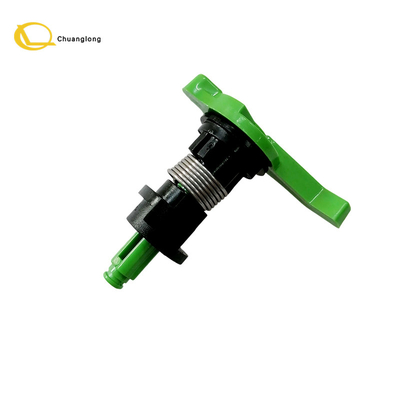 Wincor ATM Machine Parts Cassette Green Lock Lever de bloqueio de plástico 1750043537