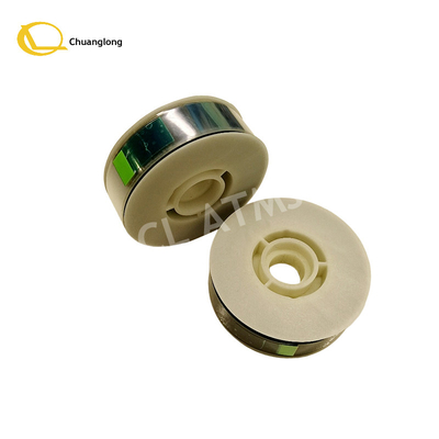 Partes de caixas eletrônicos NCR Escrow Tape Gear Branco Preto 009-0017579 009-0017578