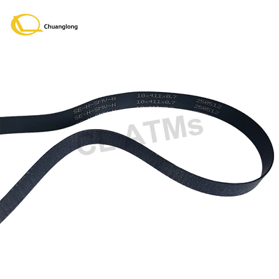 ATM Peças Fujitsu F56 Dispenser Belts F56 Multi Cassette Bill Dispensing Unit Transport Belts 10x411x0.7mm 10*411*0.7