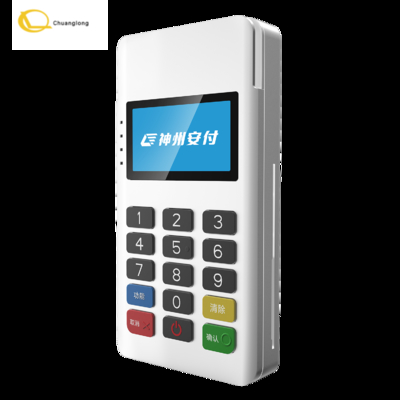 ANFU AF60S Minipos MPOS Swipe Pos Terminal de compra EMV PCI sem contato com 4 luzes de sinal
