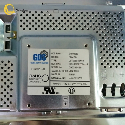 009-0025272 445-0713769 Polegada Padrão Brite NCR Self Serv 66xx 15 LCD NCR 6625 Monitor Display 0090025272 4450713769
