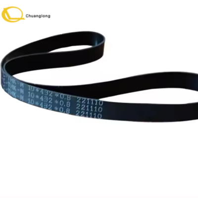 492-60550-000A 49260550000A Diebold Cinturão plano Máquina ATM Peças sobressalentes 10*432*0.8 ZU-10 Cinturão comprimento