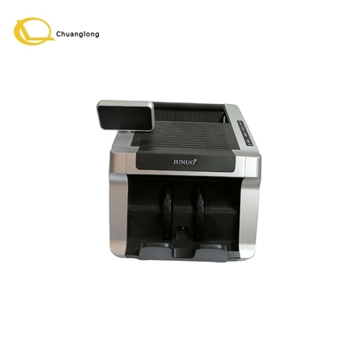 JUNUO C05 detector de dinheiro do balcão preto com LED display máquina de contação de dinheiro para balcões de banco
