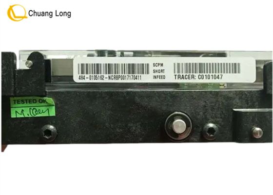 ATM Partes da máquina NCR Assemblagem SCPM Infeed curto 484-0105162 4840105162