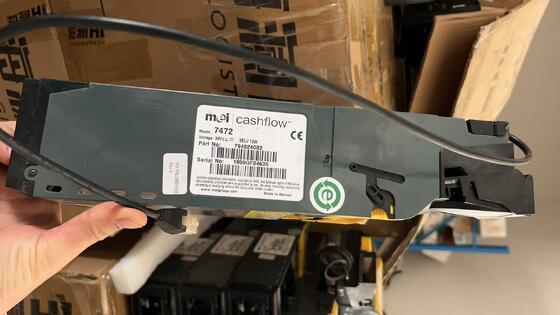 Grupo MEI Fabricado no México Mei CF 7000 CF 7472 Mudança de moedas de fluxo de caixa 794924002 para ATM Equipamentos financeiros