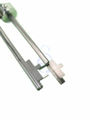 Ferramentas de arranque de fechaduras Grandmaster Crown com forja de aço inoxidável divididas em duas partes adequadas para diferentes direcções