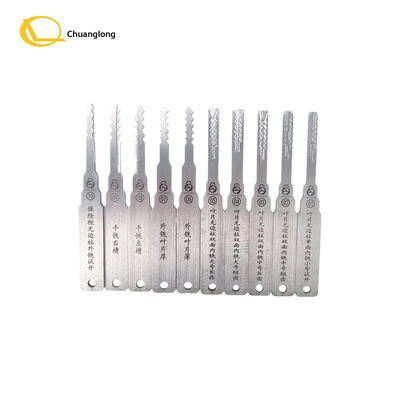 Grandmaster 10-Piece Set Lock Pick Tool para C-Grade Safes fechaduras de carro / motocicleta & fechaduras de trânsito