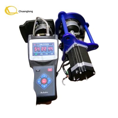Localizador Automático de Combinação Grandmaster Auto CodeCracker para Cofres com Discagem Mecânica e Caixas Eletrônicos (ATM) Sistema Motor/Sensor para Decodificação Não Destrutiva de Fechaduras de Cofres e Caixas Eletrônicos
