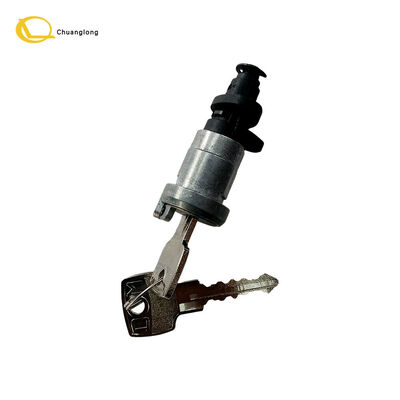 Wincor Nixdorf ATM Parts CMD Cash Cassette Metal Lock com Chaves P/N 1750062656 / 01750062656