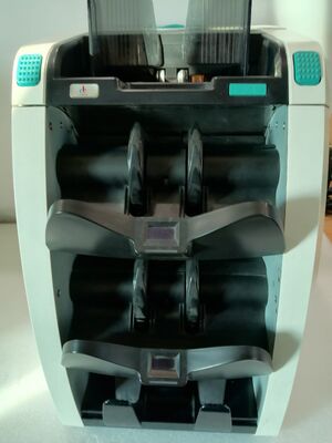 Ceng Feng CF1031 1079 Contagem de Moeda Detecção de Dinheiro Real Reciclador e Classificador de Notas Bancárias