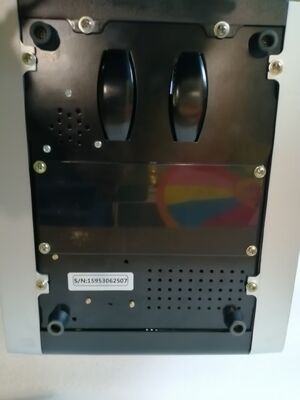 JUNUO C05 Máquina de Contagem de Dinheiro Detector Bancário Preto com Visor LED