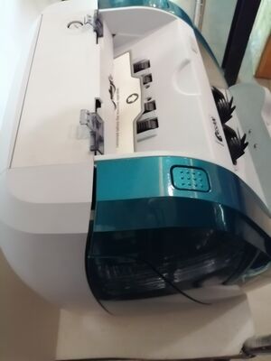 Máquina de Classificação de Notas Bancárias Kisan Contador de Dinheiro Detector Azul com Display LED Smart K3 S16E01-3659