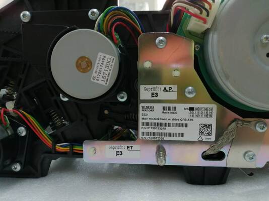 01750193275 Banco ATM CRS Wincor Nixdorf Cineo C4060 Peças Wincor C4040 Modulo principal cabeça W. Drive CRS Cpt.