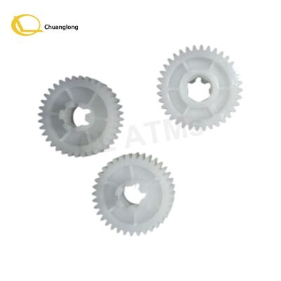 4450633963 445-0633963 ATM Peças sobressalentes Acessórios NCR Plástico 36 T Engrenagem Branca Engrenagem
