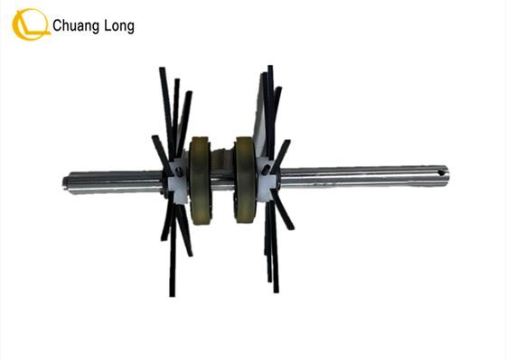 Peças de caixa eletrônico Fujitsu F56 Transportador Eixo Base Traseira Conjunto de rolo de dinheiro