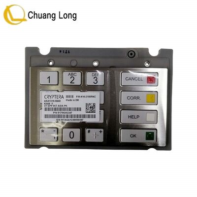 Diebold Nixdorf DN ATM Parte EPP V7 INT Ásia Versão PK teclado V7 teclado 01750252347 1750252347