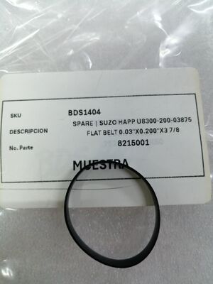 Peças de Reposição para Caixa MEI 8215001 SUZO HAPP U8300-200-03875 Correia Plana 0.03"X0.200"X3 7/8 Acessório de Reposição para Caixa de Dinheiro ATM