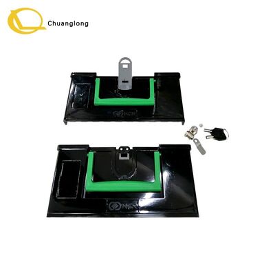 Bom preço NCR S2 Rejeite Cassete Cover 445-0756691-04 445-0763022 Caixa de caixa de plástico de cobertura com tranca e manuseio ATM CRM Quiosque Selfserv Machine Parte on-line