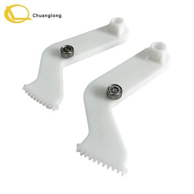 Bom preço Segmento de acionamento de substituição para dispensador de dinheiro NCR 445-0667278 Braço de acionamento de plástico 4450667278 Peça de máquina de caixa eletrônico CRS CRM Selfserv Kiosk on-line