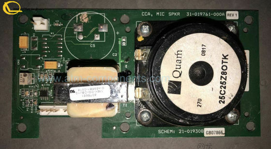 Bom preço 31-019761-000A Diebold ATM parte o orador do MIC da PLACA AUDIO de Commmaster do ICM on-line