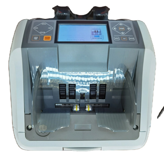 Máquina de contador de dinheiro com ecrã LCD BYR CAD CDF CHF CLP Máquina de classificação de dinheiro