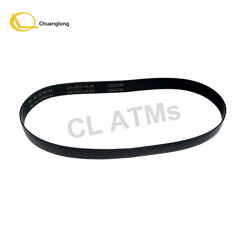 NCR caixas eletrônicos Peças sobressalentes 10x352x0.65mm BRM Transporte superior após cinto BV 009-0030509-352