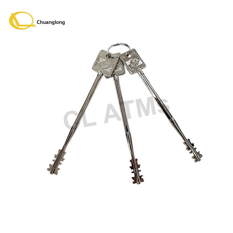 Caixas eletrônicos Wincor Peças sobressalentes Wincor Nixdorf Safe Key Set 141mm 01750114195 1750114195