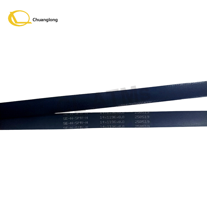 14*1196*0.8 ATM Peças sobressalentes Hyosung GCDU Large Feed Belt 1K / 2K CDU 14x1196x0.8mm Cinturão