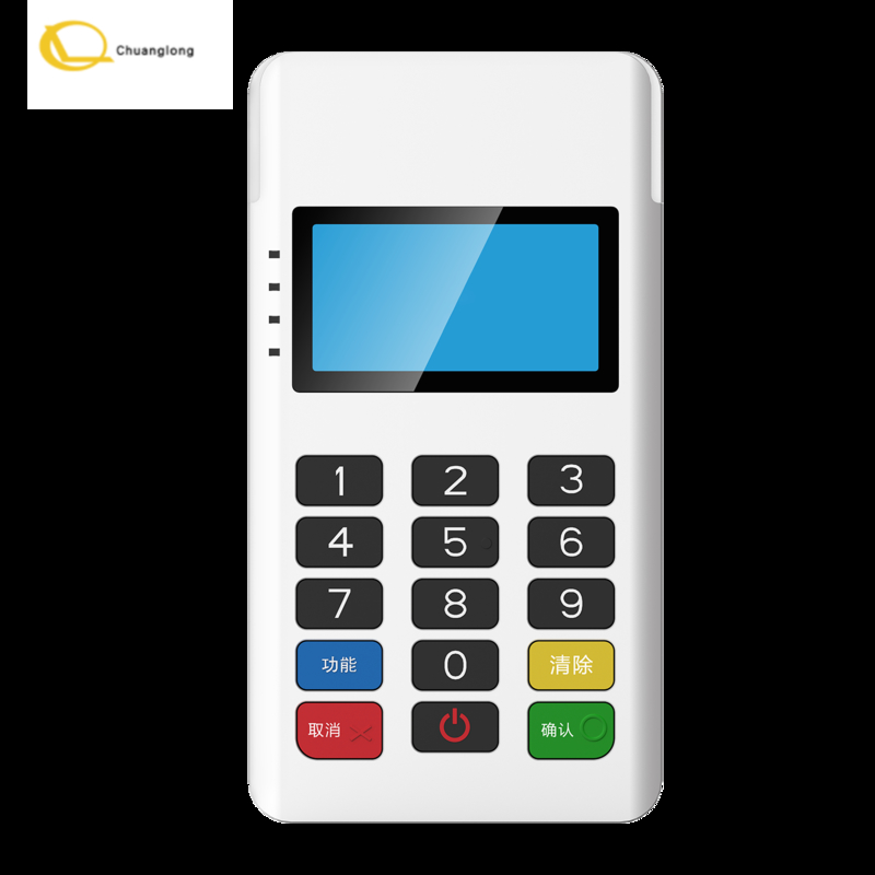 ANFU AF60S Minipos MPOS Swipe Pos Terminal de compra EMV PCI sem contato com 4 luzes de sinal