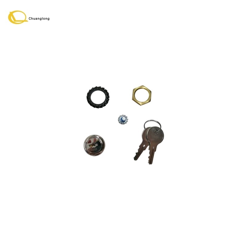 1750254098 01750254098 Diebold Nixdorf CS280N Procash 280N Fechadura da porta ATM Peças sobressalentes Fechadura e Chave CAM LOCK MK104BS PL503-3313