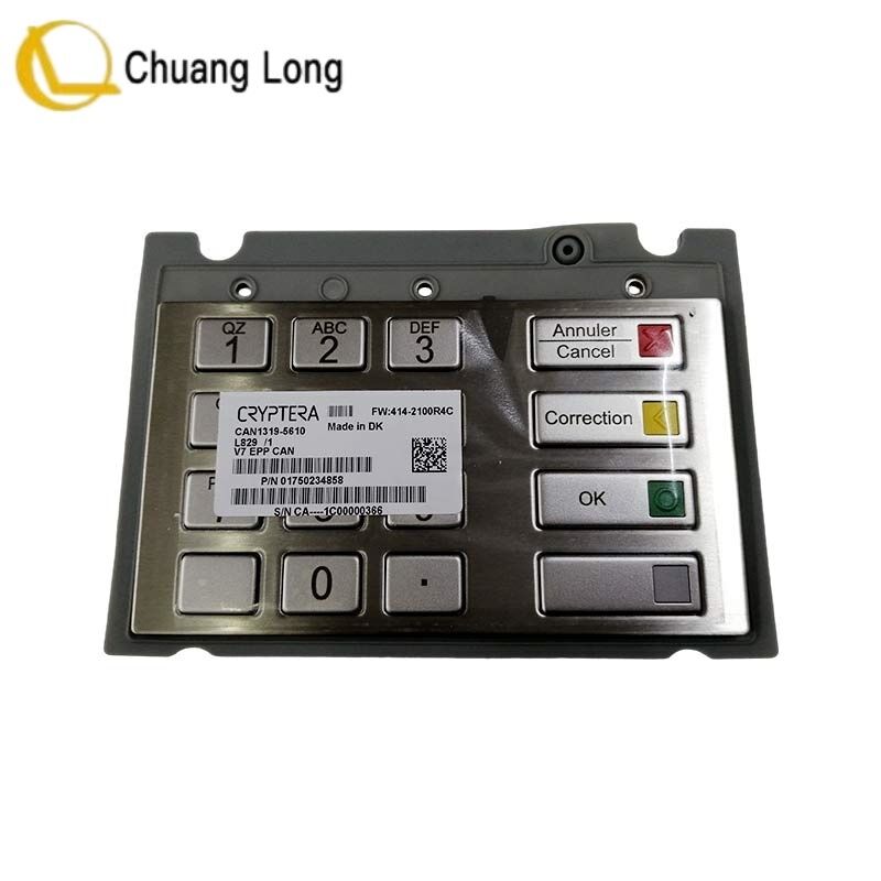 Wincor Nixdorf Diebold Nixdorf Original e Novo V7 EPP Password Criptografado Pinpad ATM Security Keypad Keyboard 01750234858 1750234858