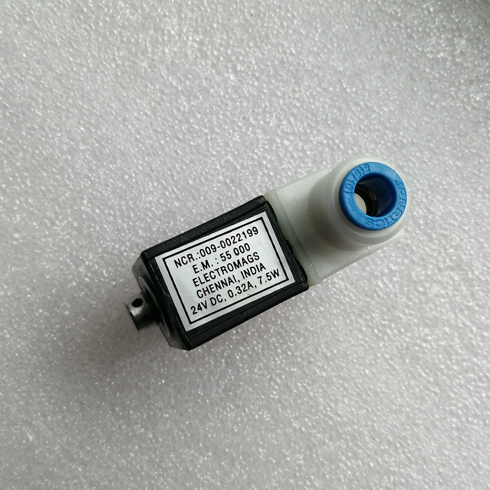 009-0022199 NCR 6623 6627 C.C. 0.32A 7.5W 4450756286 da válvula de solenoide 24V do NC S2