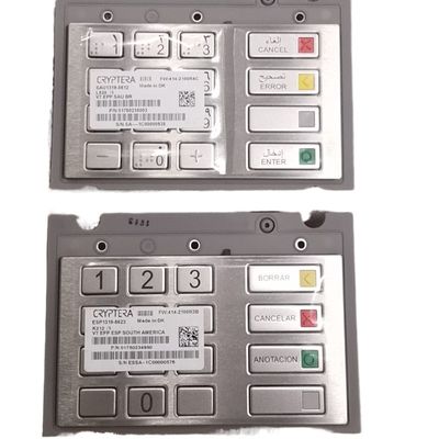 Bom preço 1750235003 PPE V7 de Pinpad 1750255914 INT ÁSIA do BR de SAU ESP 1750255914 peças do Atm do teclado de KSA on-line