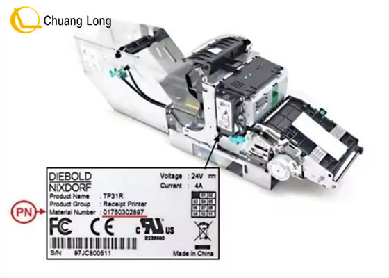 Bom preço Máquina de caixas eletrônicos peças sobressalentes WINCOR DN200 TP31R Impressora de recibos com retractor 1750302897 01750302897 on-line