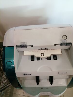 Bom preço Máquina de Classificação de Notas Bancárias Kisan Contador de Dinheiro Detector Azul com Display LED Smart K3 S16E01-3659 on-line