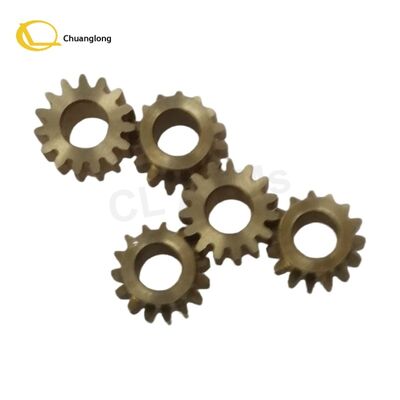 Bom preço 1750053977-45 Wincor Máquina ATM Peças sobressalentes 2050XE 01750053977-45 Wincor Empilhador Grampos Manipulador Motor 15 Dentes Engrenagem de cobre on-line