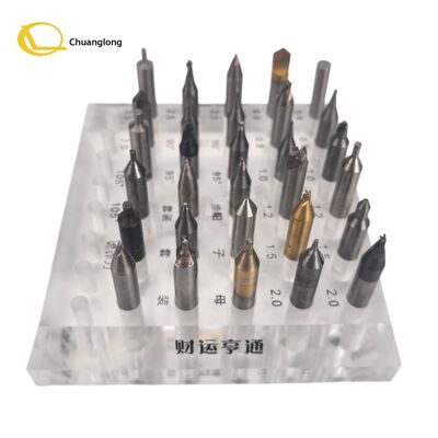 Bom preço Um pino guia da máquina Grandmaster Key e rack de armazenamento de fresa (cortadores excluídos) on-line